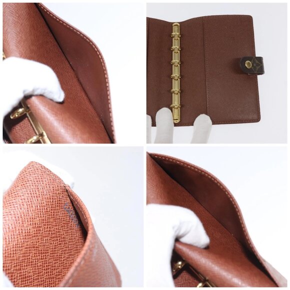 LOUIS VUITTON Monogram Panda Agenda PM Day Planner Cover LV Auth - Picture 15 of 16